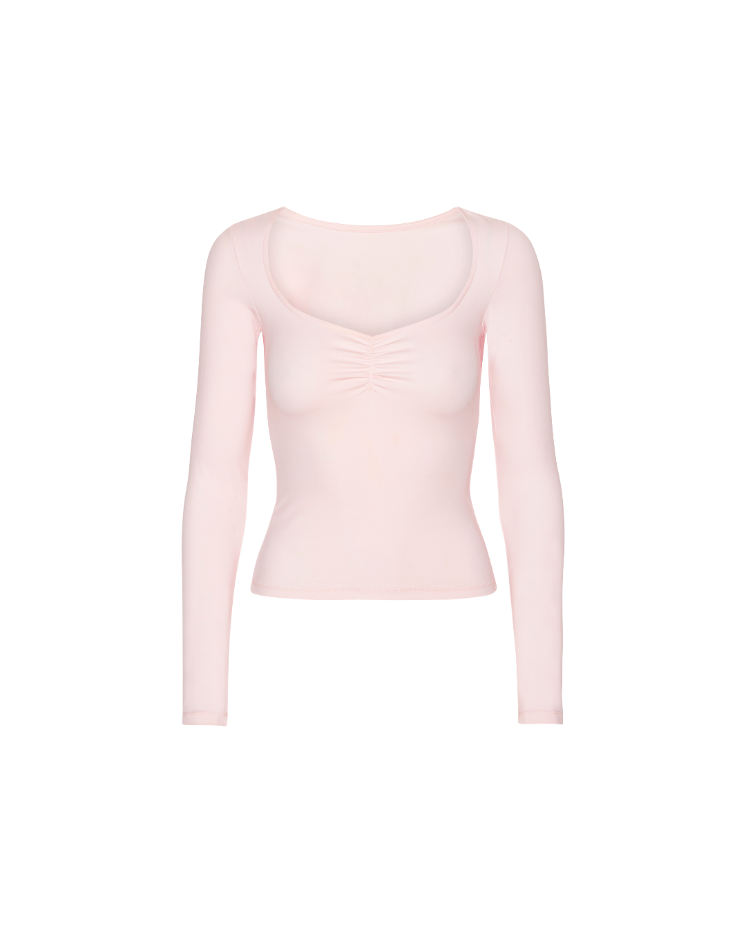 Scrunch Long Sleeve - Soft Pink