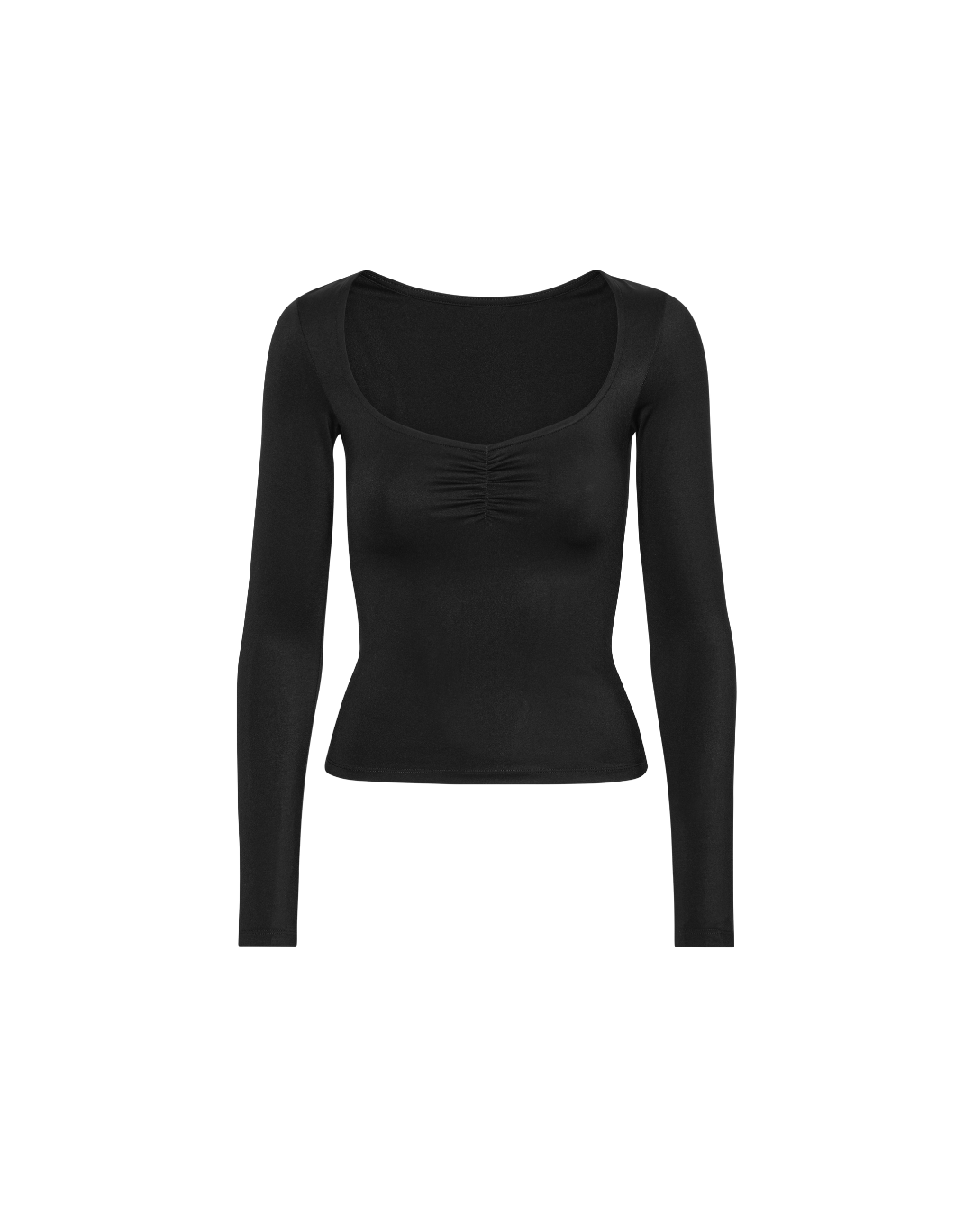 Scrunch Long Sleeve - Black