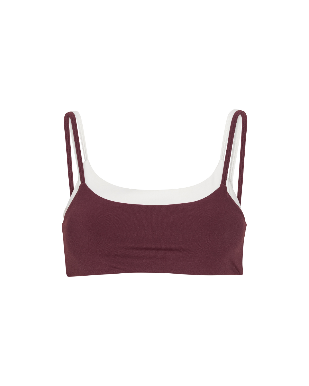 Ultra Double Layer Bra - Deep Plum
