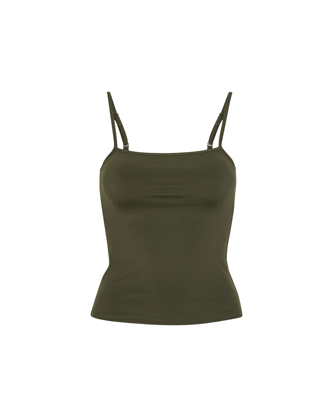 Active Tank Top - Forest Green Tone In Tone