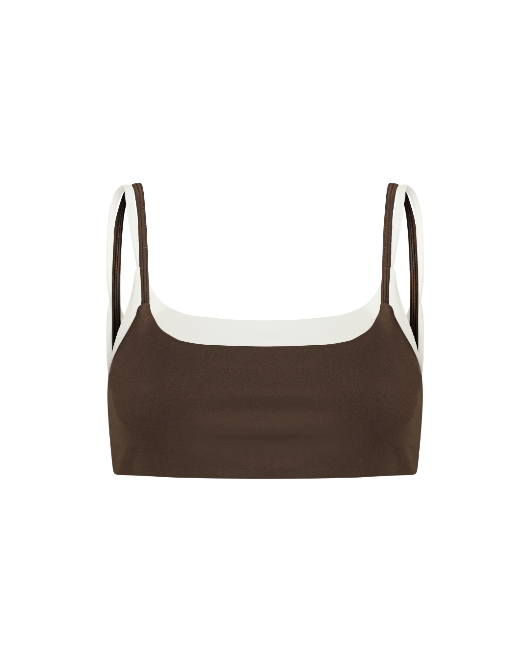 Ultra Double Layer Bra - Pecan Brown