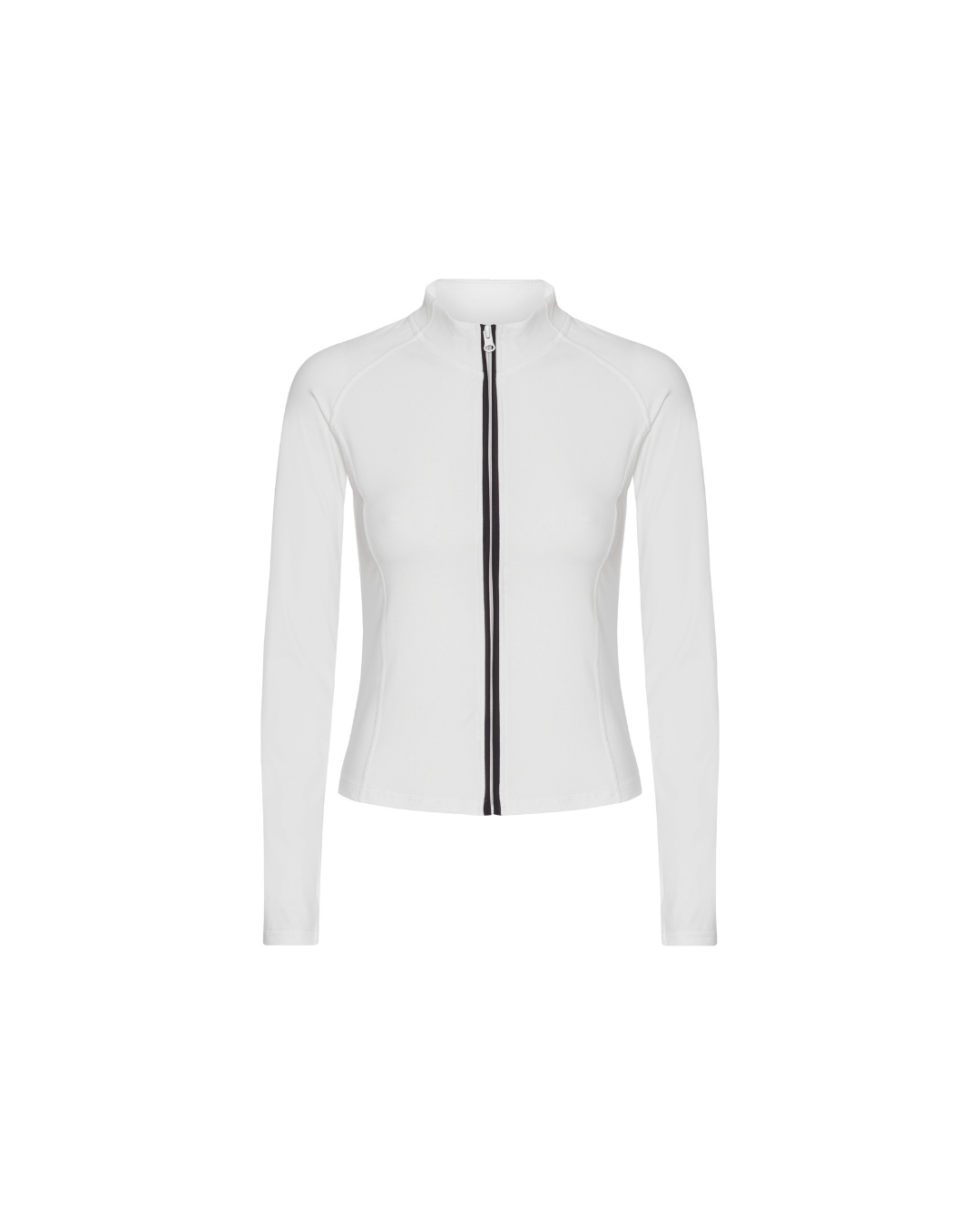 Active Zip Blouse - White