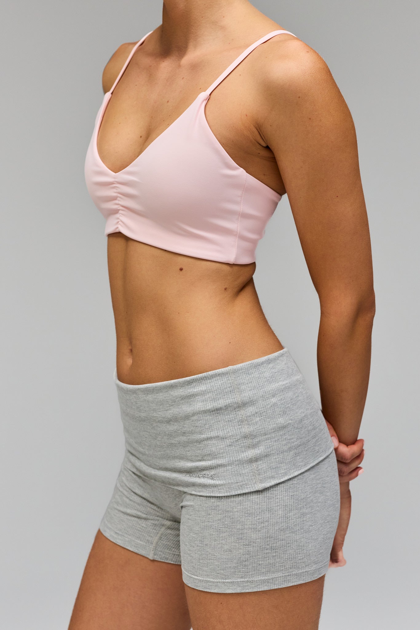 Scrunch Bra - Soft Pink