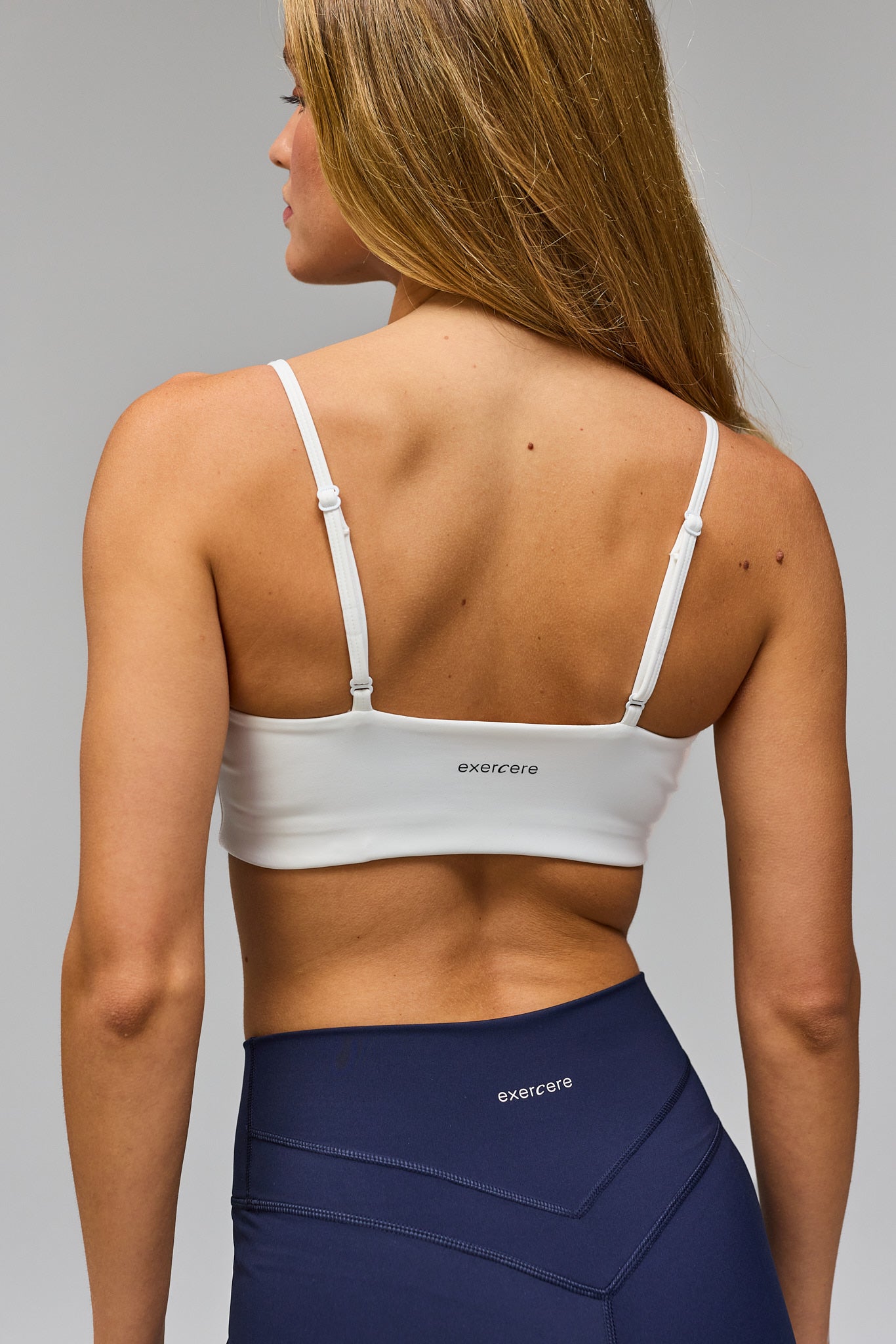 Scrunch Bra - White