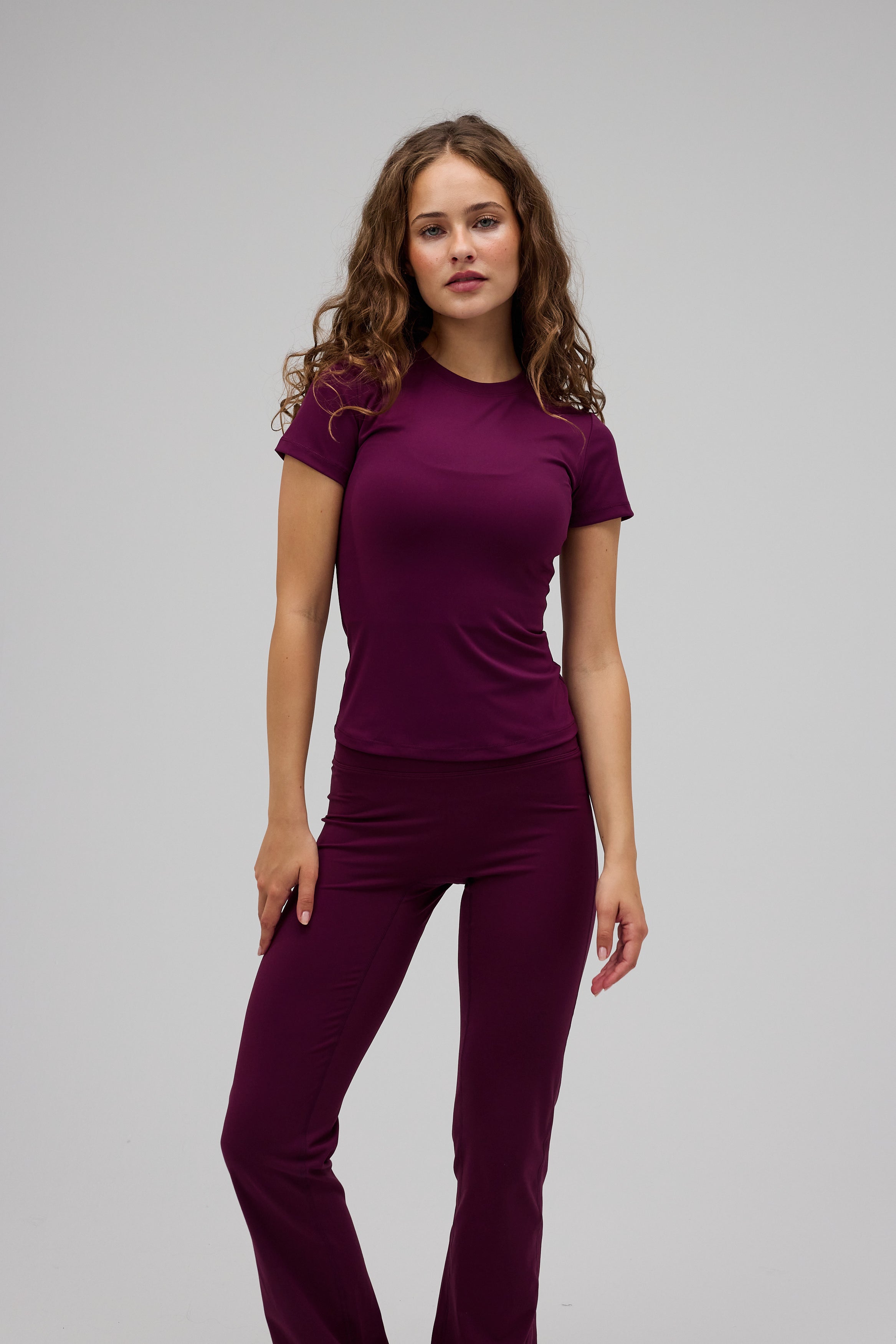 Neaty Tee - Deep Plum