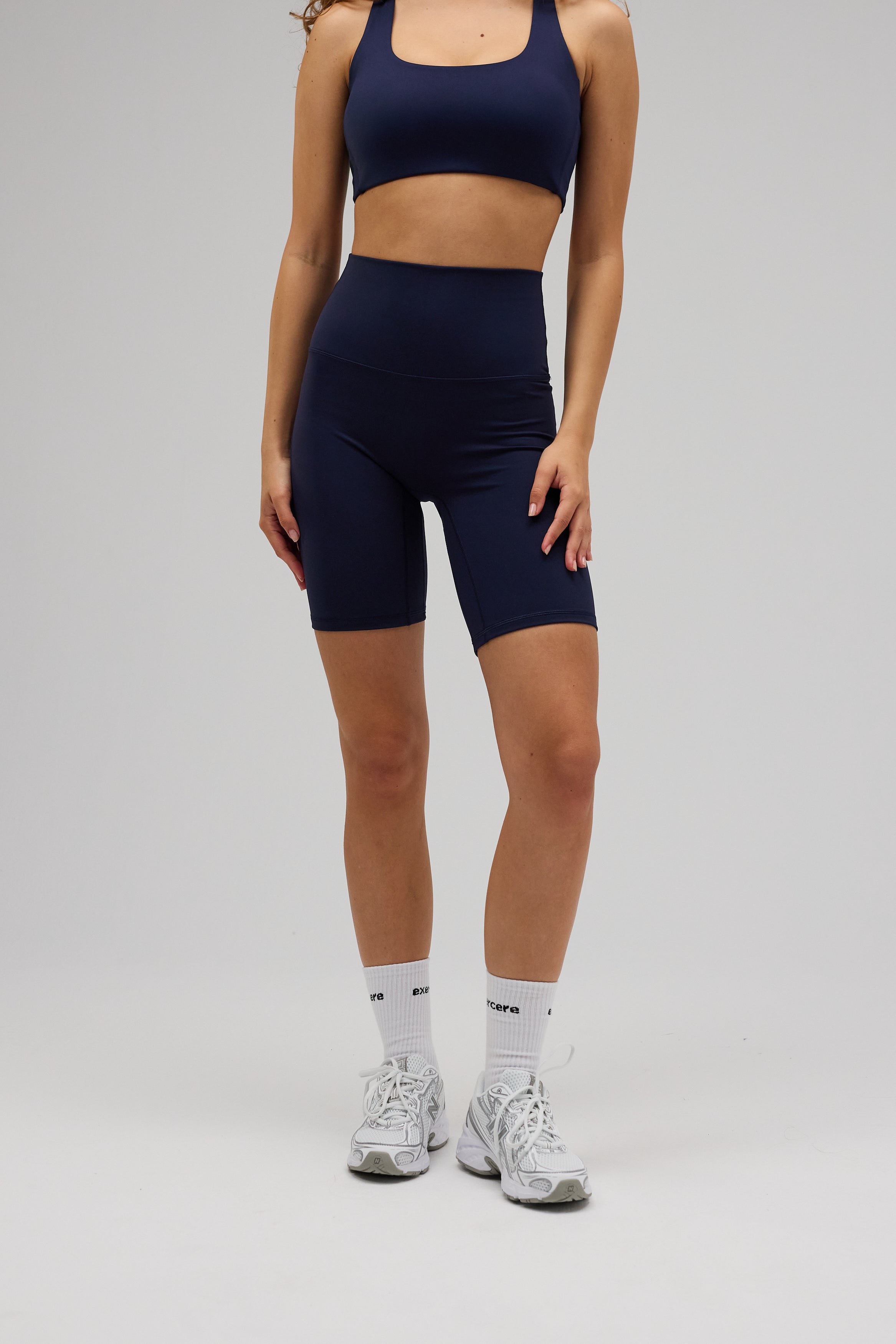 Fleek Biker Shorts - Navy