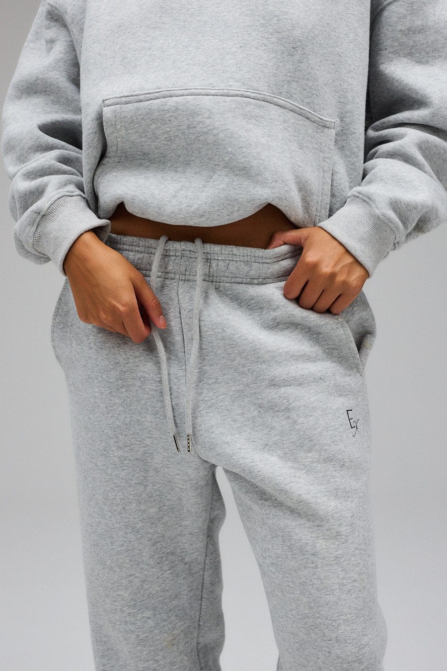 Sweatpants - Grey Melange