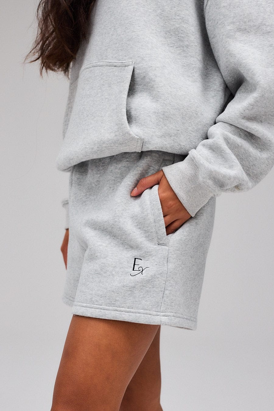Sweat Shorts - Grey Melange