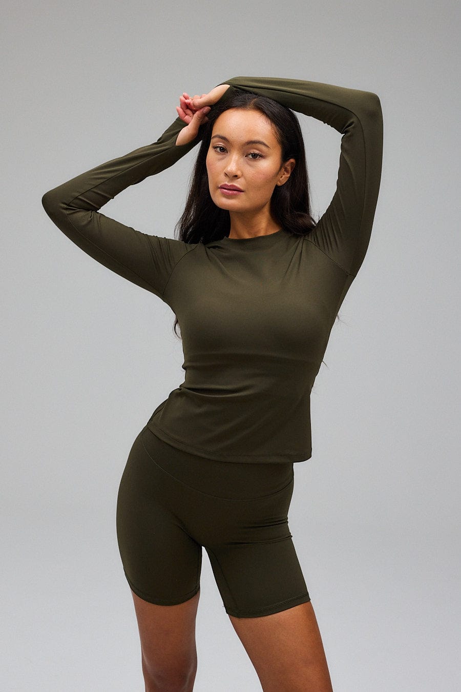 Neaty Long Sleeve - Forest Green