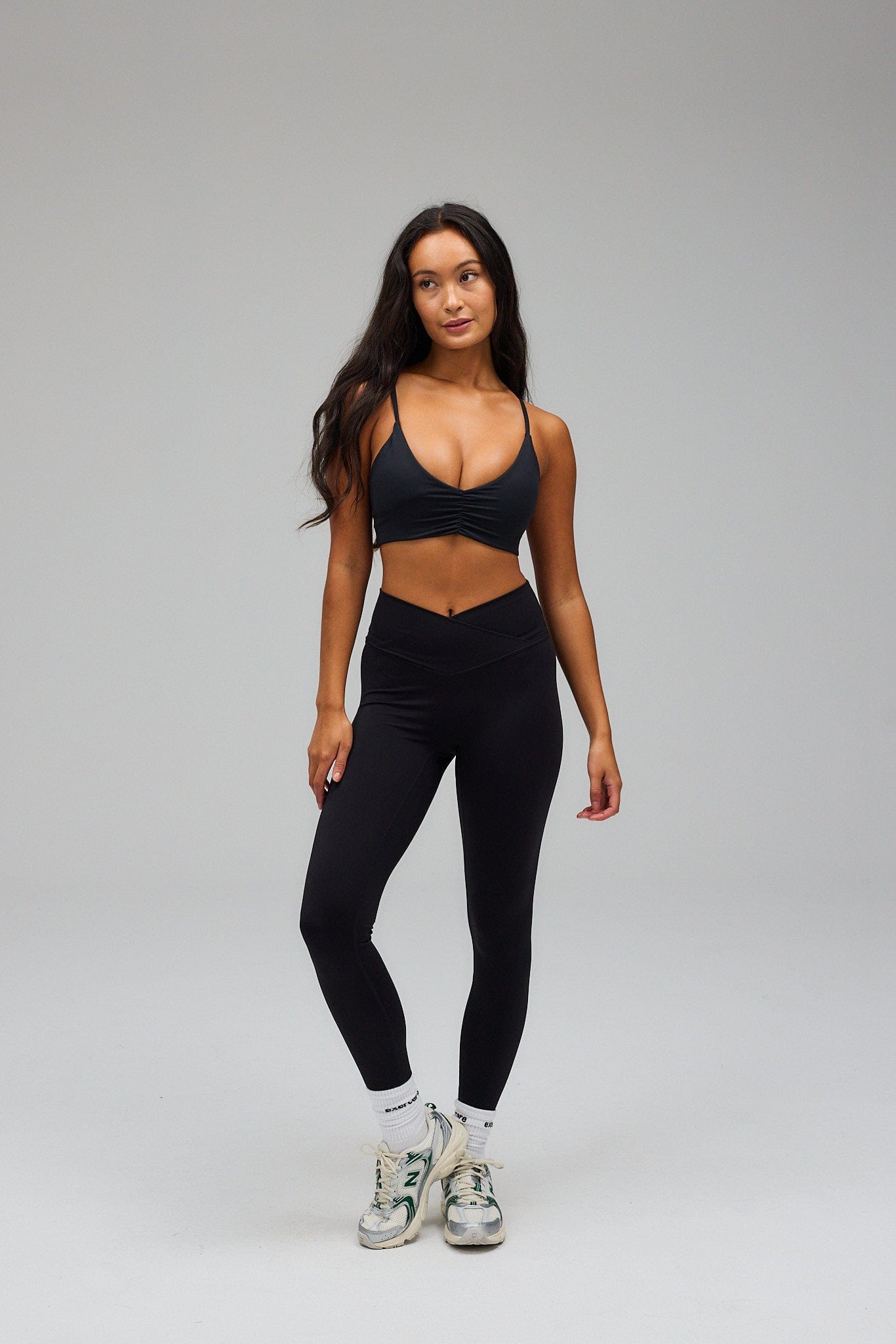 Scrunch Bra - Black