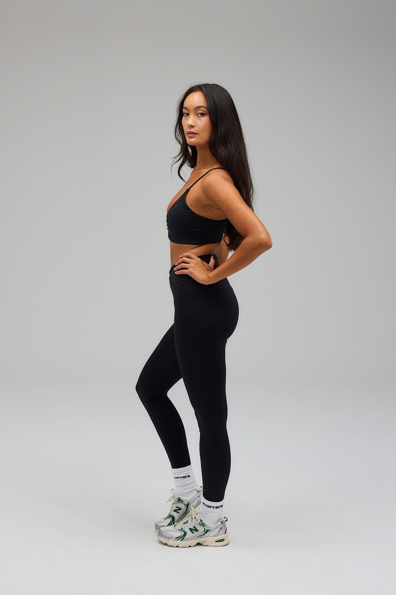 Scrunch Bra - Black