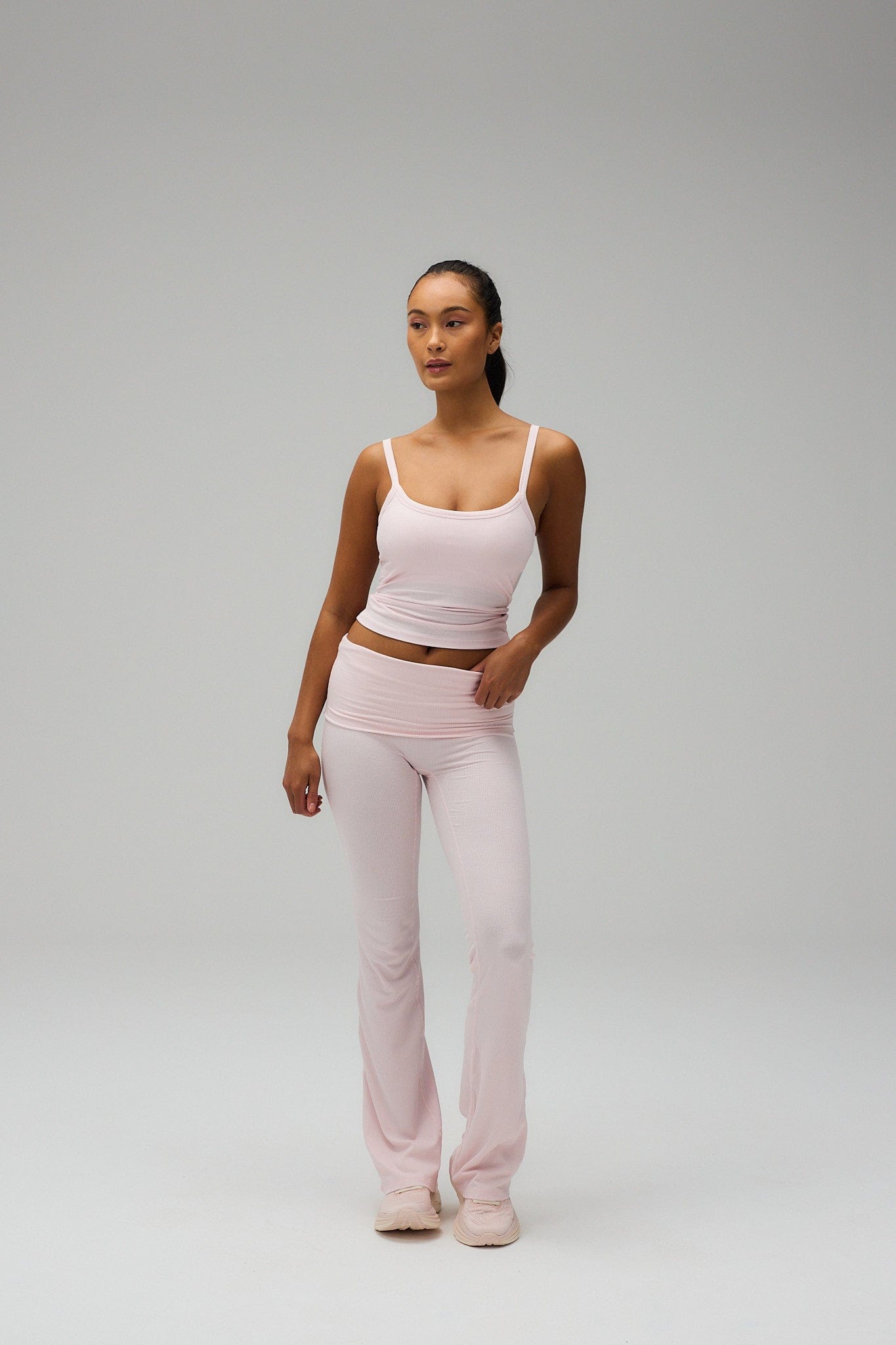 Rib Tank Top - Soft Pink