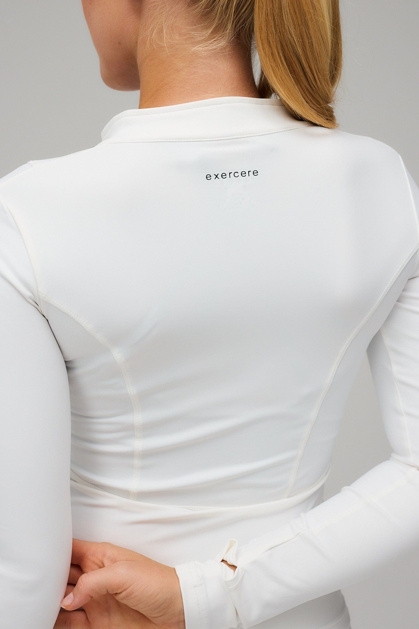Hyper Zip Blouse - White