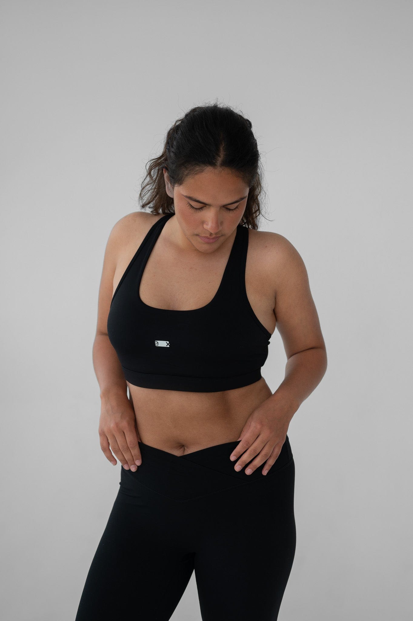 Racer Bra - Black