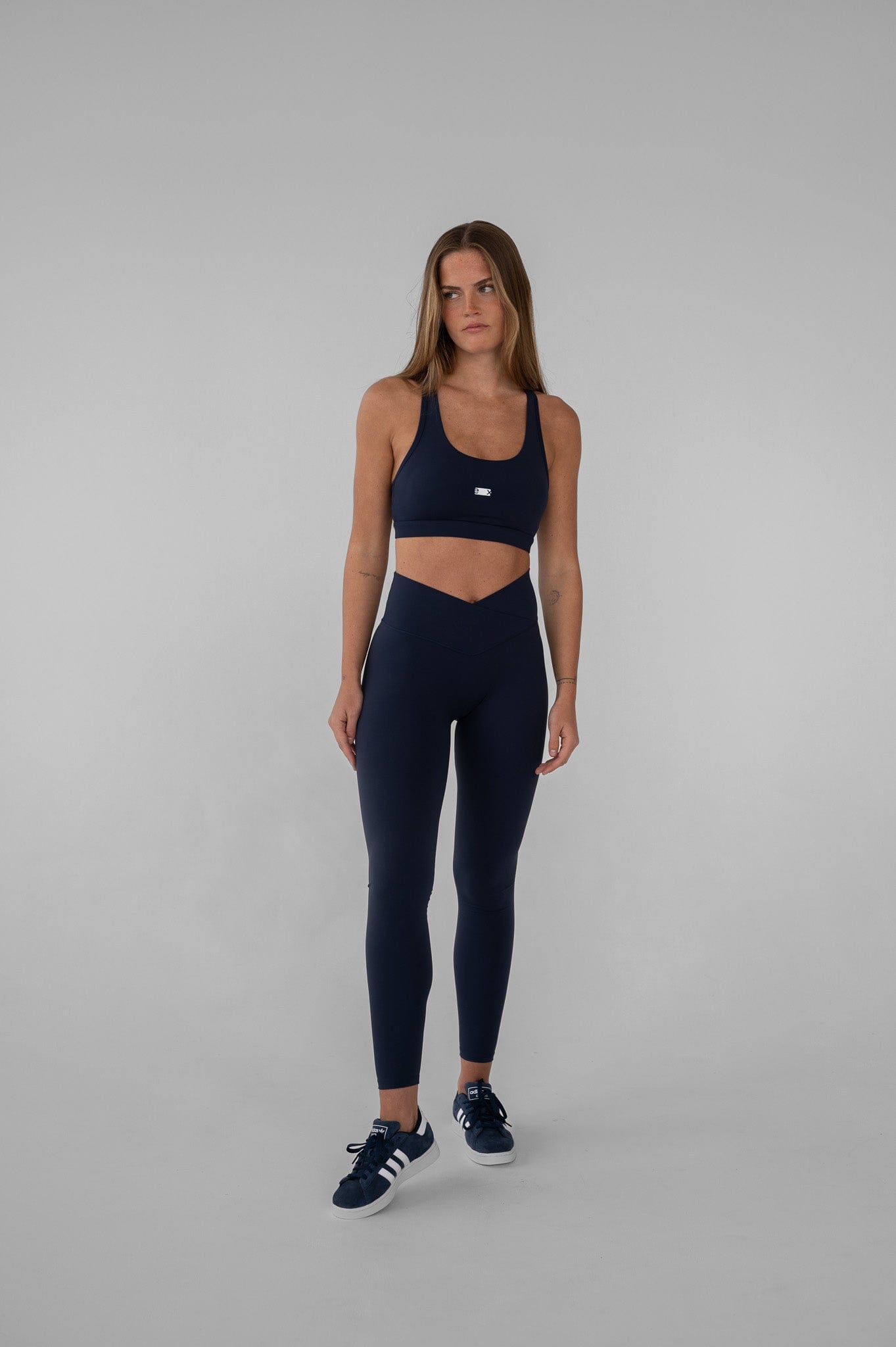 Racer Bra - Dark Blue