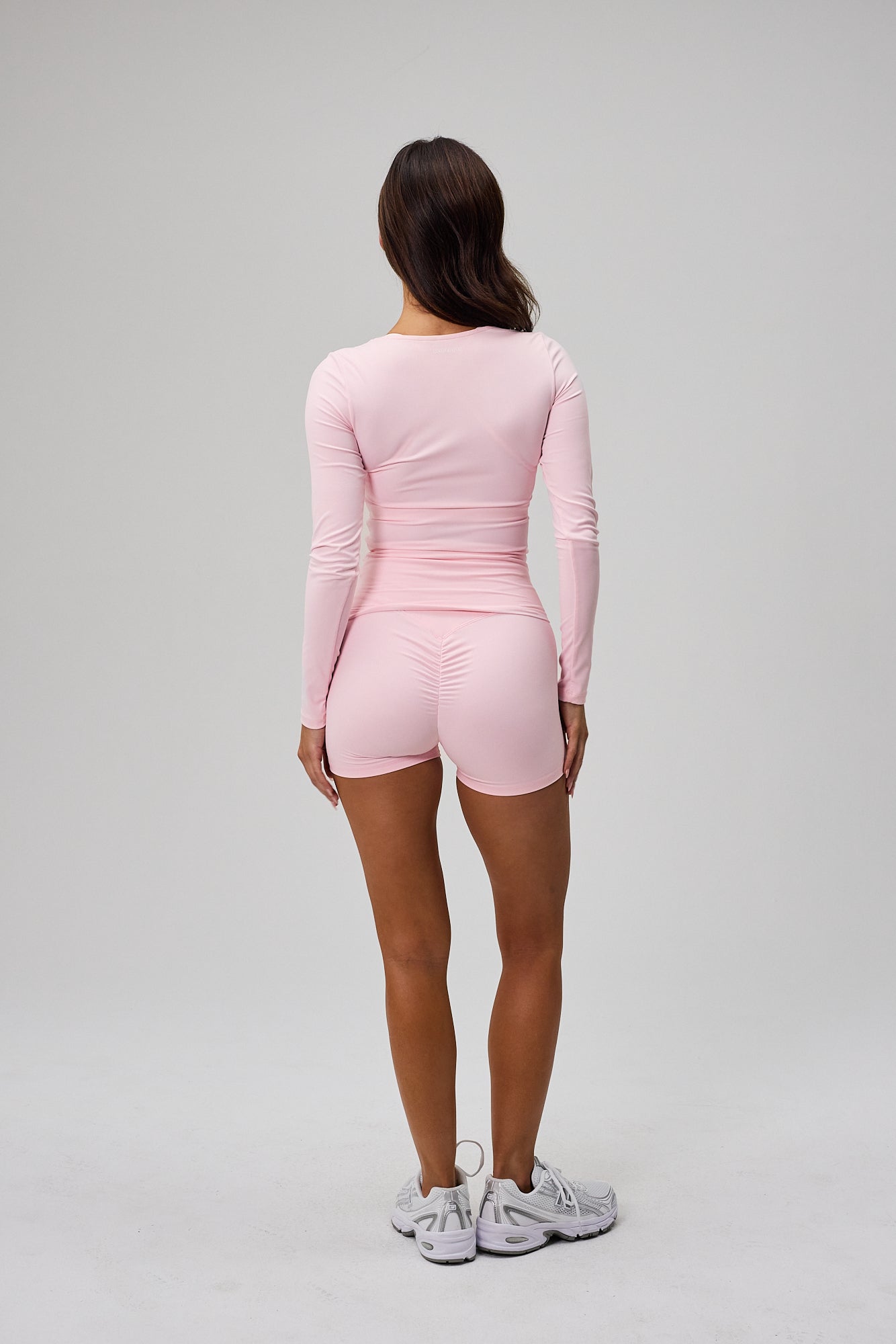 Scrunch Long Sleeve - Soft Pink