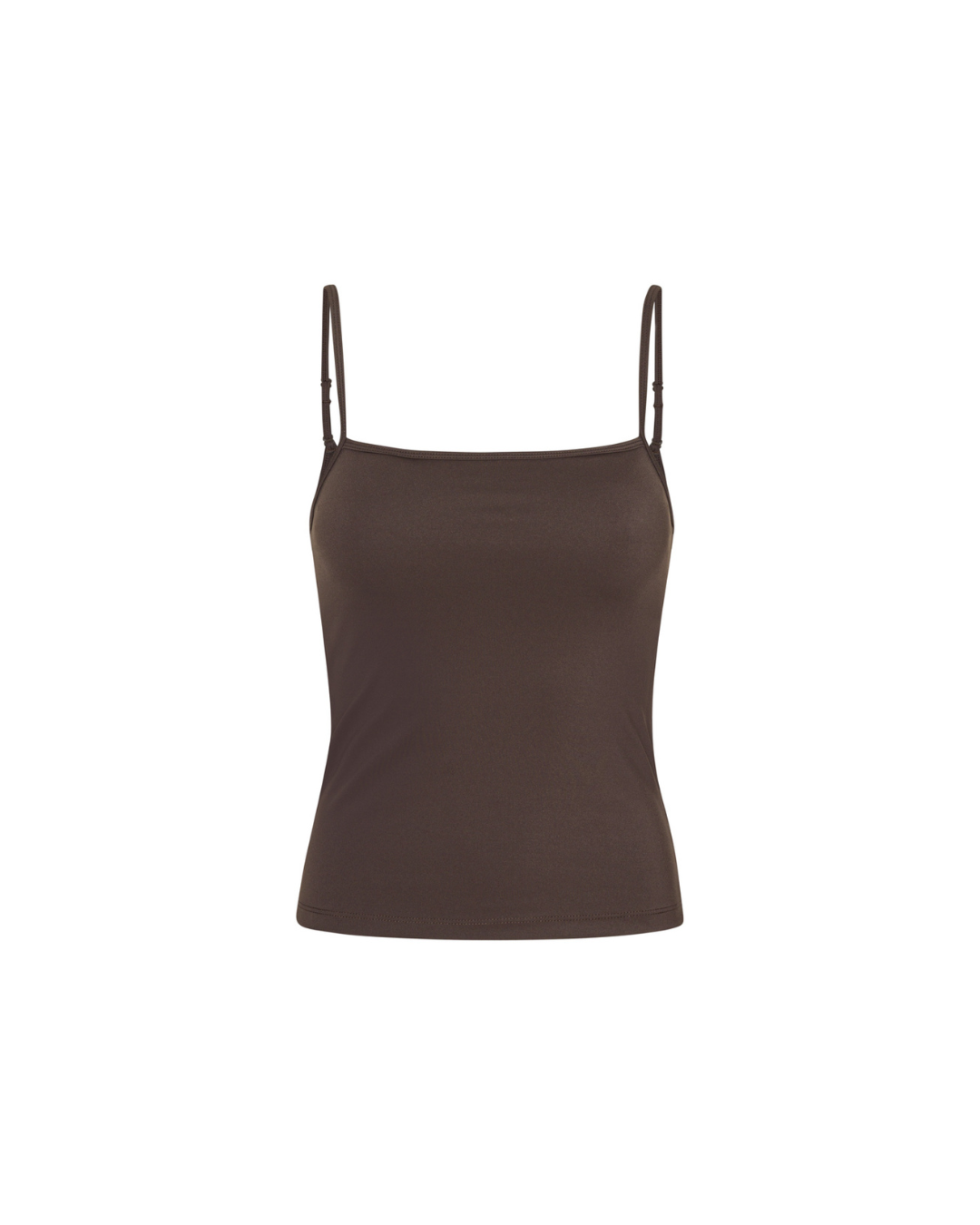 Active Tank Top - Pecan Brown Tone In Tone