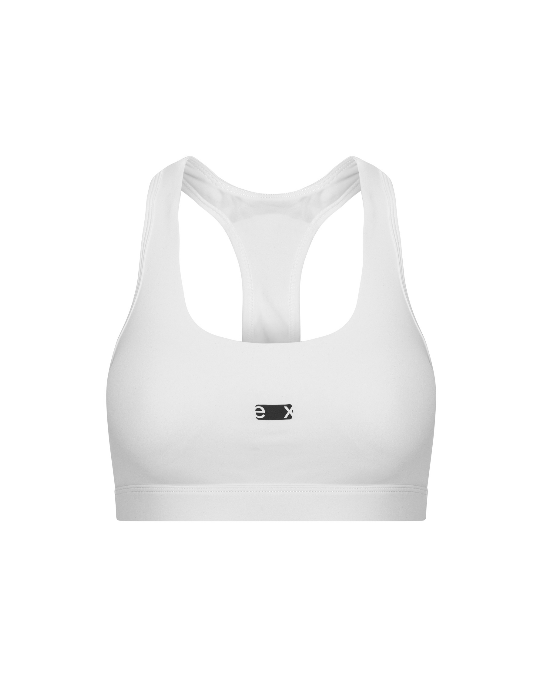 Racer Bra - White