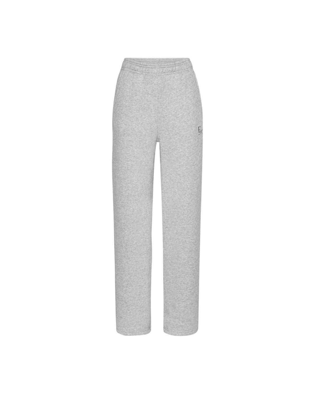 Wide Sweatpants - Grey Melange